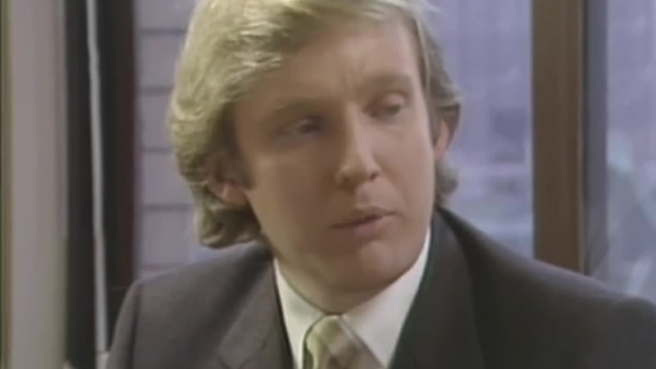 Donald Trump 1980 interview about presidential position