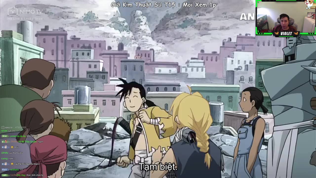 20250202 PHIMM FULLMETAL ALCHEMIST 2009 e14,,16 o64e , Violet SBTC Restream 720p 1G