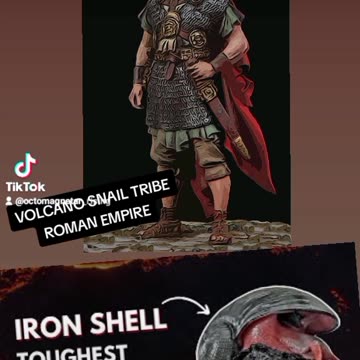 VOLCAN SNAILS THE ROMANS