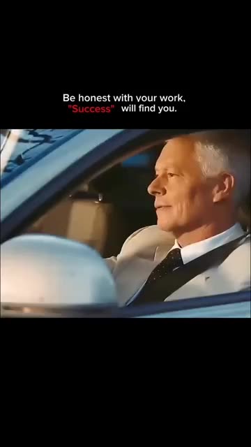 Be honest with your work, success will find you