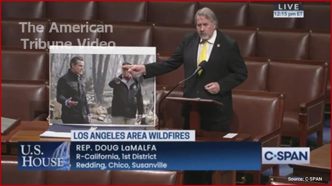 Gavin Newsom Gets Called Out On House Floor As GOP Rep Reveals Real Truth About LA Fires