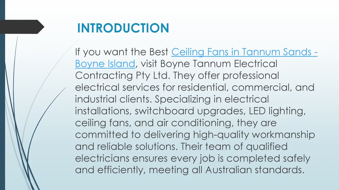 Best Ceiling Fans in Tannum Sands - Boyne Island