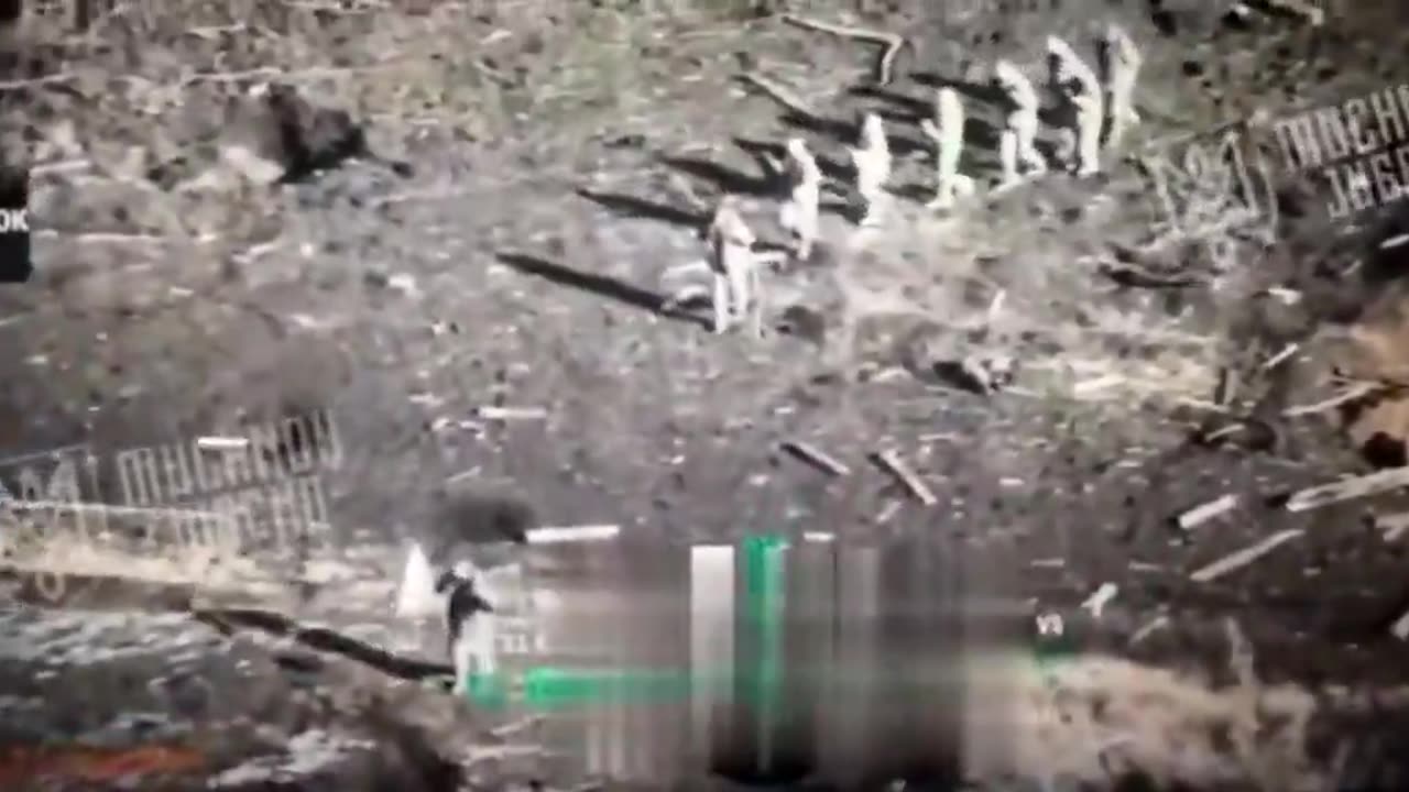 Nearly a Dozen Russian Soldiers Lay Down Their Weapons and Surrender