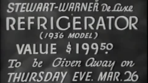 1936 Stewart-Warner Refrigerator. Still better than any fridge made today.