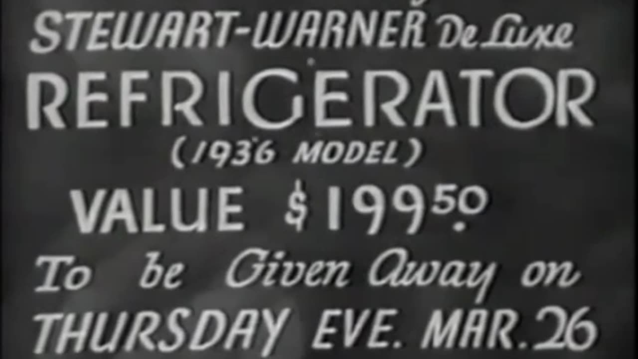 1936 Stewart-Warner Refrigerator. Still better than any fridge made today.