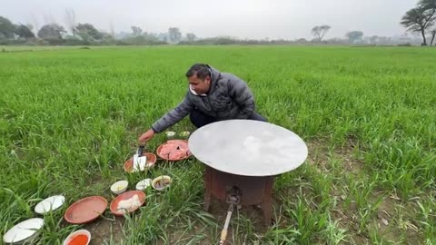 A Huge Fish Cooking in Village - Biggest Fish Cutting - Mubashir Saddique - Village Food Secrets