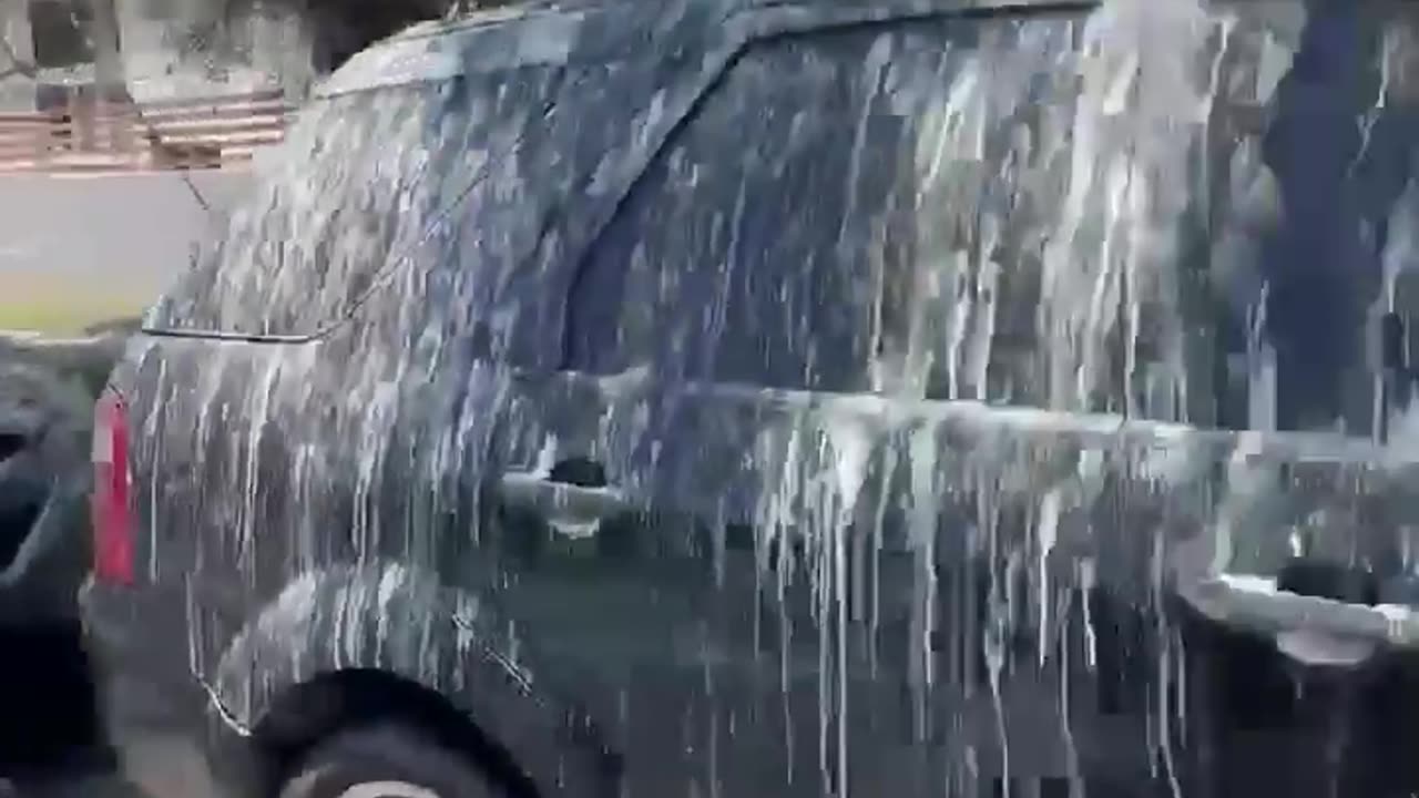 Car Covered in Bird Poo