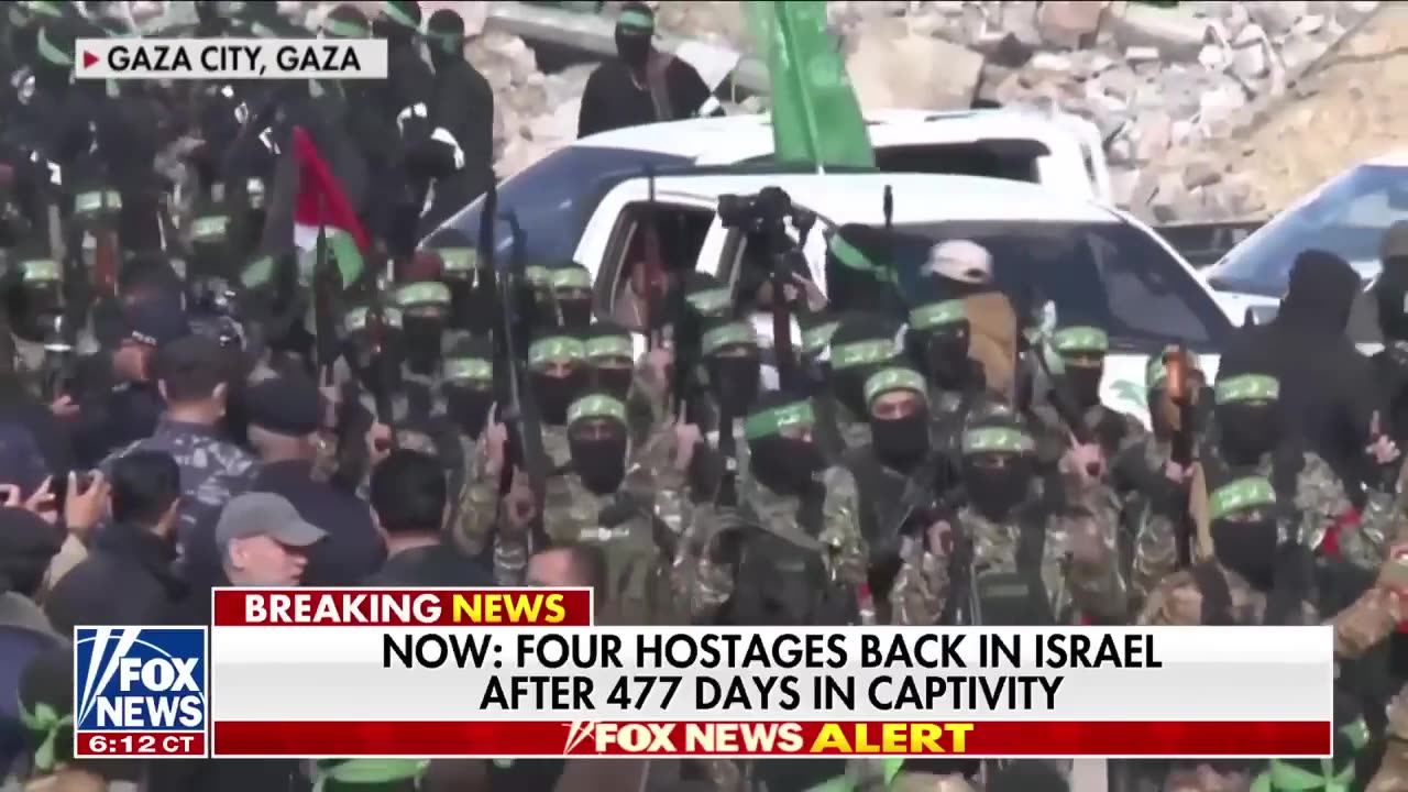 Four female hostages back in Israel after 477 days in captivity