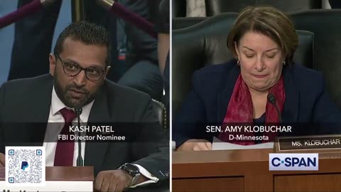 (D) Sen Kloubachar Stunned After Kash Patel Schools Her