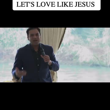 Let's love like Jesus.