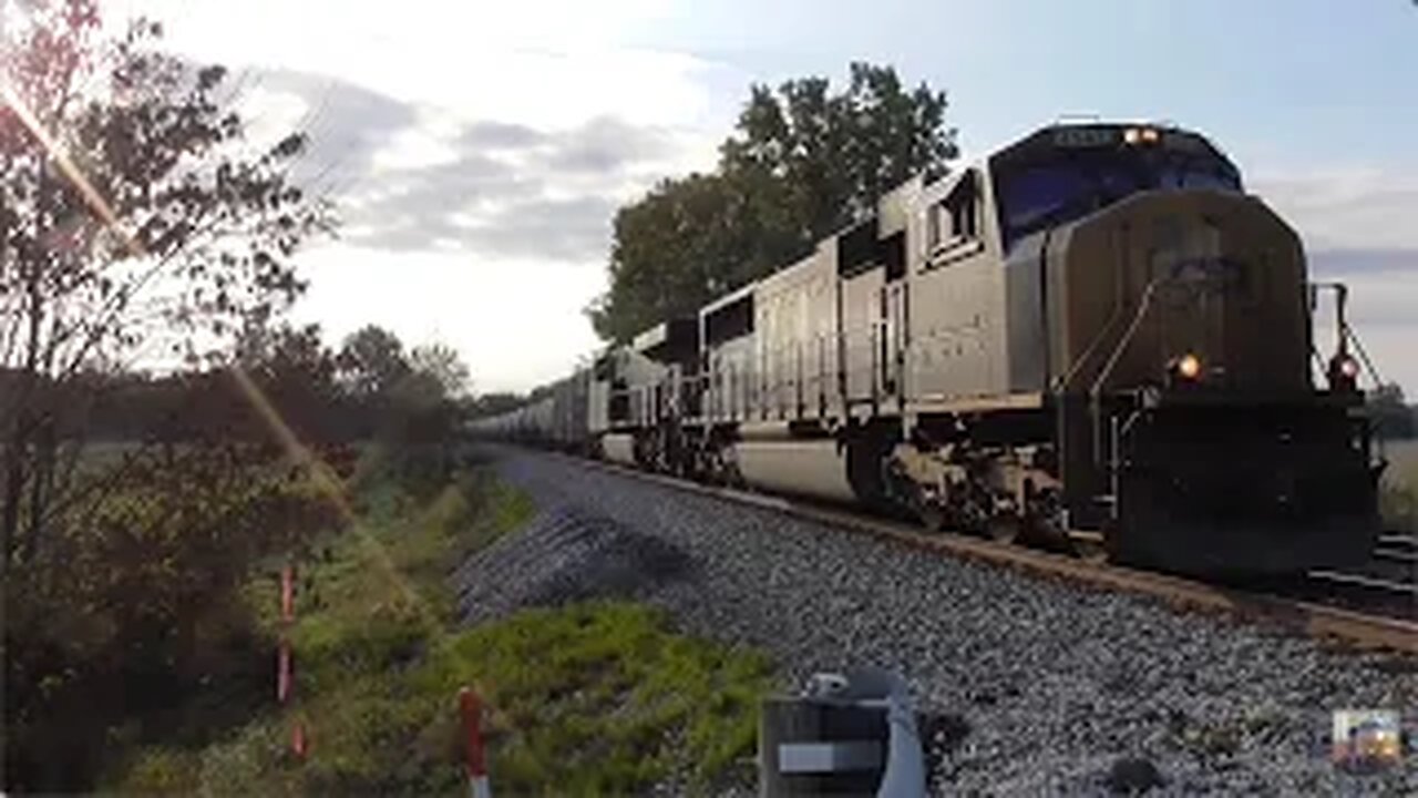 CSX Trains from Westfield Rd. Creston, Ohio September 21, 2024 Part 1