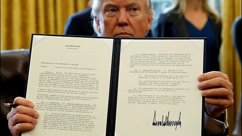 TRUMP SIGNS 200 EXECUTIVE ORDERS THIS IS SOME OF THEM