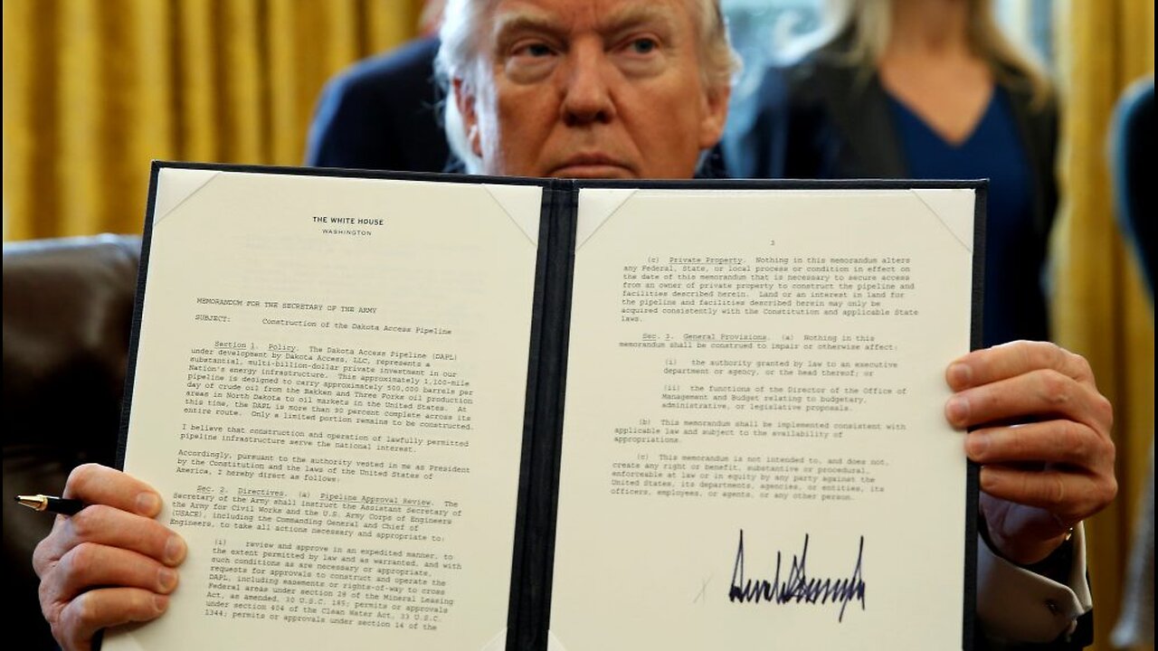 TRUMP SIGNS 200 EXECUTIVE ORDERS THIS IS SOME OF THEM
