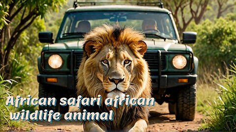 African safari african wildlife animal