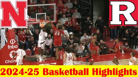 Rutgers vs Nebraska Basketball Game Highlights 1 16 2025