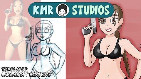 Timelapse: Lara Croft Birthday