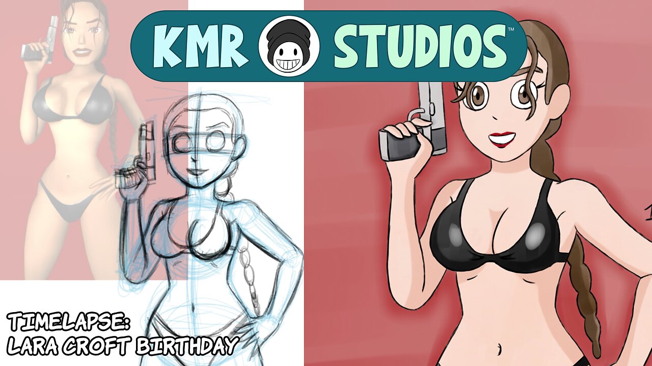 Timelapse: Lara Croft Birthday