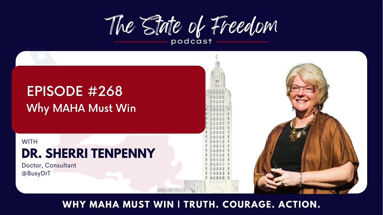 #268 Why MAHA Must Win w/ Dr. Sherri Tenpenny