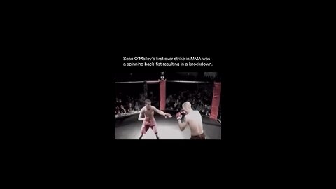 Sean Omalleys first ever MMA fight