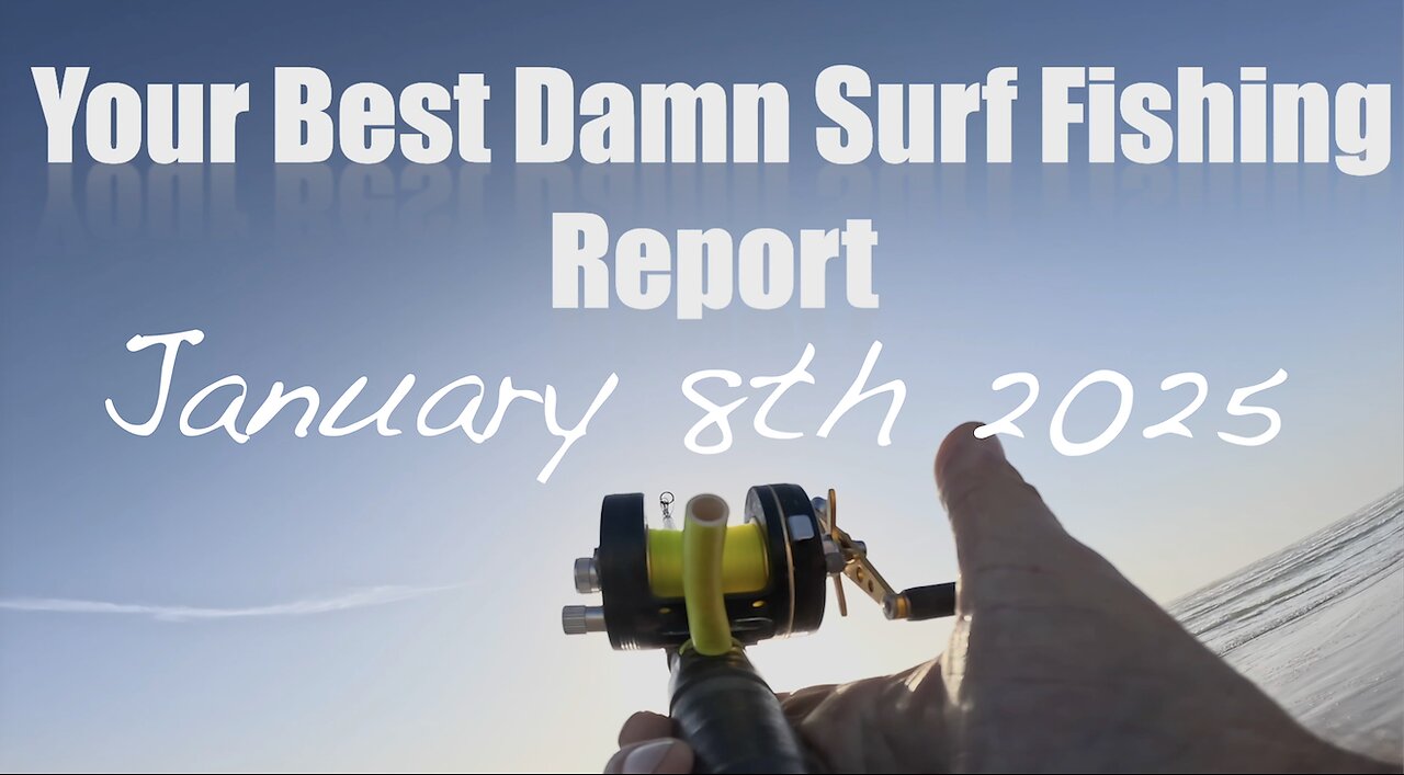 Yoru Best Damn Surf Fishing Report from CC. TX. USA.January 8, 2025