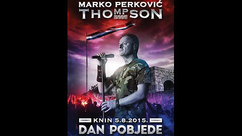 Marko Perkovic-Thompson (Knin.5.8.2015) Dan pobjede-koncert