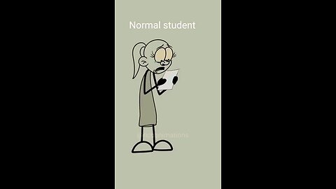 normal student vs me