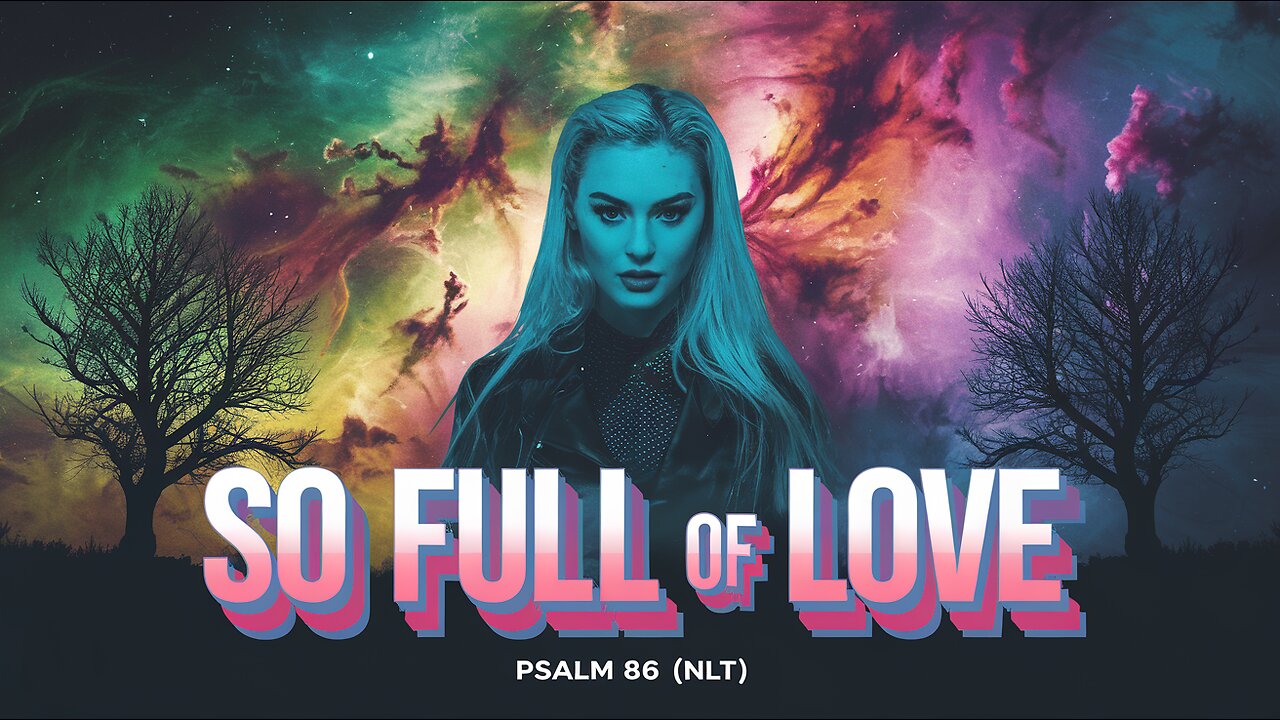 So Full of Love | Singing Psalms Hymns and Spiritual Songs | Psalm 86 (NLT) #worship #psalms