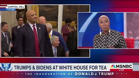 Joy Reid Triggered By Trump Inauguration