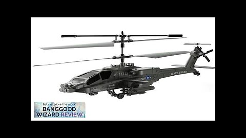 XK1 2.4G 3.5CH Altitude Holde Apache RC Helicopter RTF Green Review