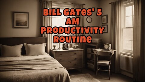 Bill Gates' 5 AM Productivity Routine