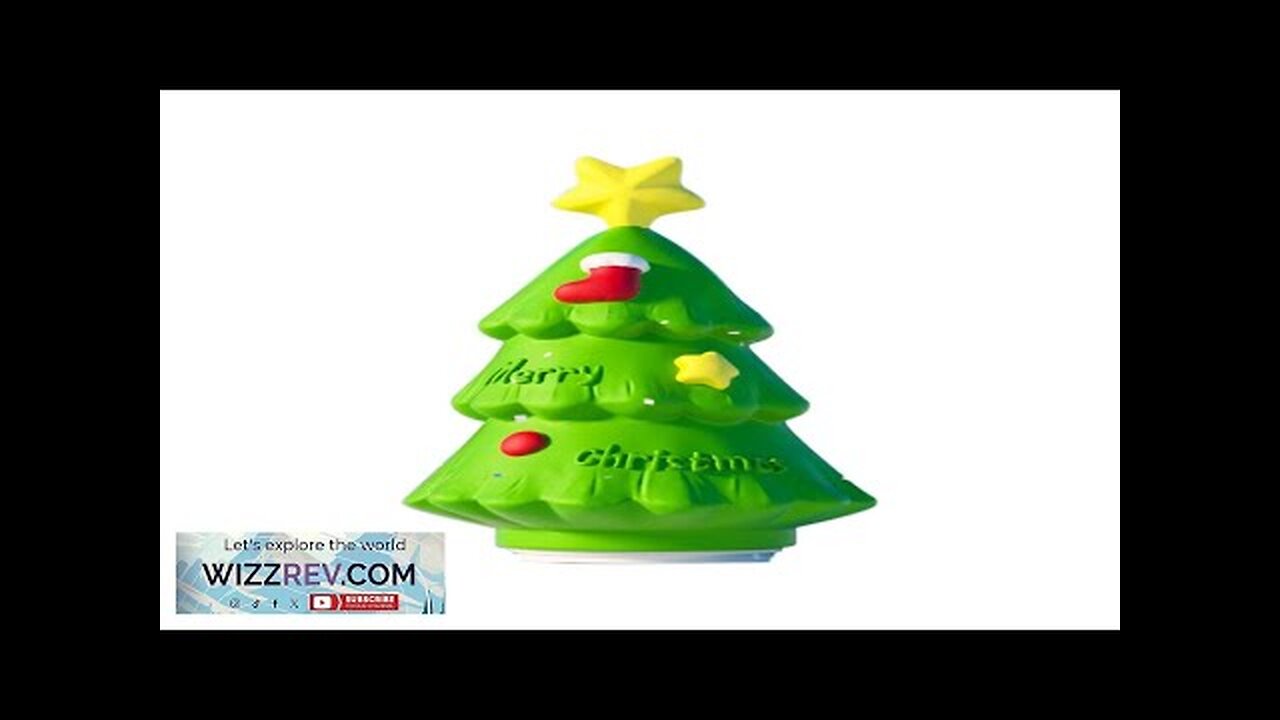 Christmas Tree Style Night Light Holiday Decorations Cute Silicone Lamp Lovely Pat Review