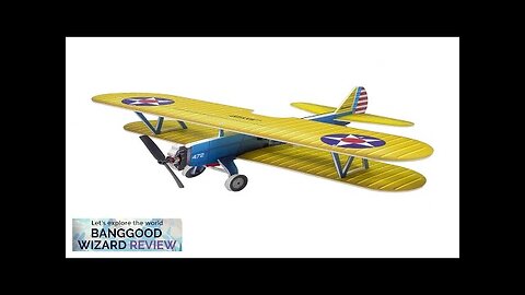 Dancing Wings Hobby E25 Stearman PT-17 Kaydet 450mm Wingspan PP Material RC Review