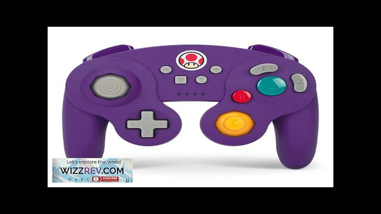 PowerA GameCube Style Wireless Controller for Nintendo Switch Toad Review