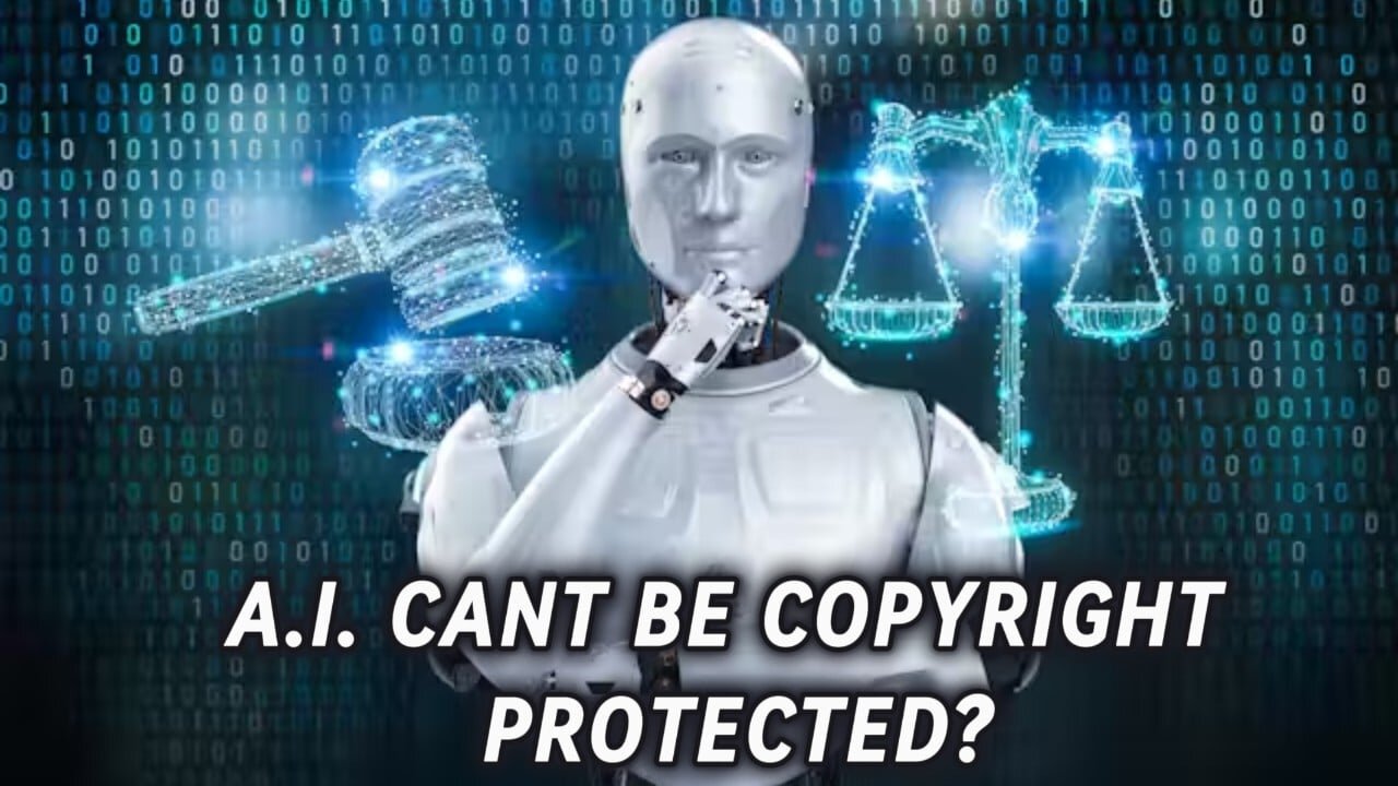 AI can't be copywritten?