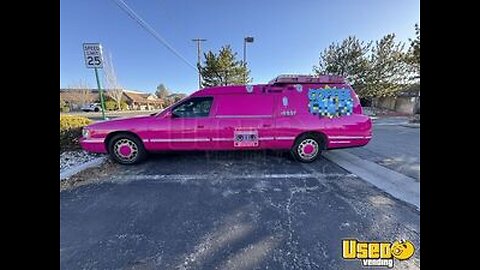 Beautifully Built - 20' Cadillac Hearse Coffee & Beverage Truck for Sale in Nevada!