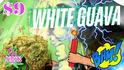 Trying White Guava THCa from Veteran Grown Hemp! The Dank Flamingo Cannabis Review!