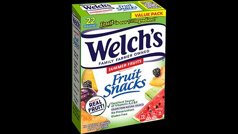 Mr Welch Fruit Snacks