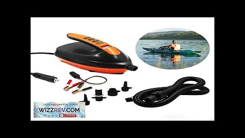 16PSI High Pressure SUP Air Pump for Inflatable Stand Up Paddle Boards Review