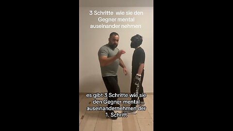 3 Schritte und der Gegner ist weg