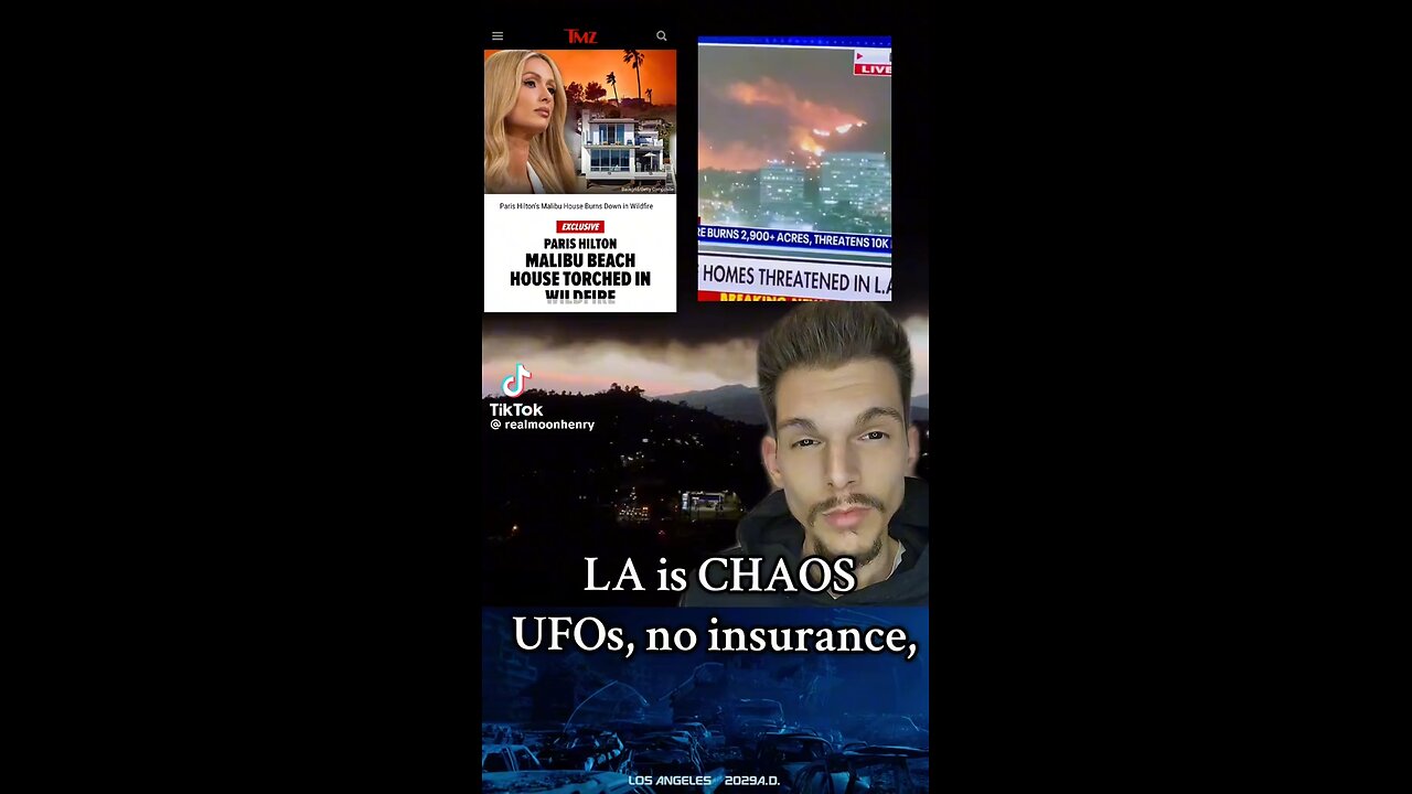 California Fires, UFO, Insurance