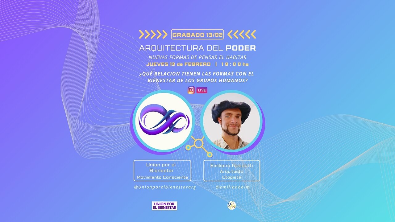ARQUITECTURA DEL PODER - Arq Emiliano Rossotti con Union por el Bienestar ARG. - 13-02-2025