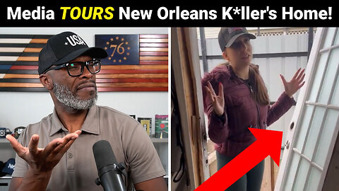 FBI Allows NEWS MEDIA Inside New Orleans Attacker's HOME!