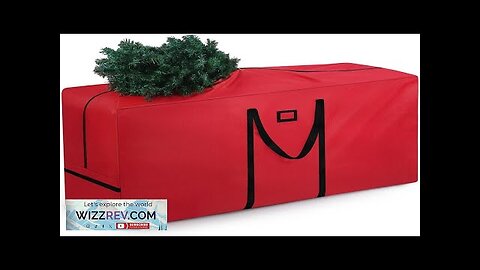 9 ft Christmas Tree Storage Bag Heavy Duty 600D Oxford Bag Review