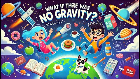 🚀 What If There Was No Gravity? | Fun Science for Kids! 🌍✨