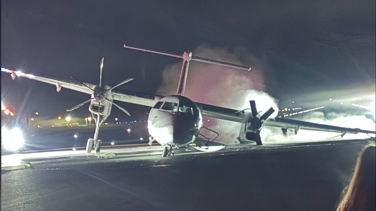 Investigation launched after crash landing of a passenger plane in Canada