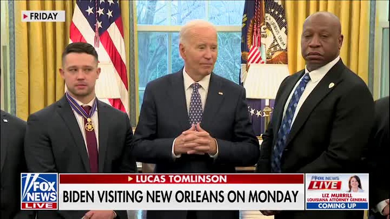 Biden Says He Spoke to Families of New Orleans Attack Victims, Gets Interrupted After Follow-Up Question