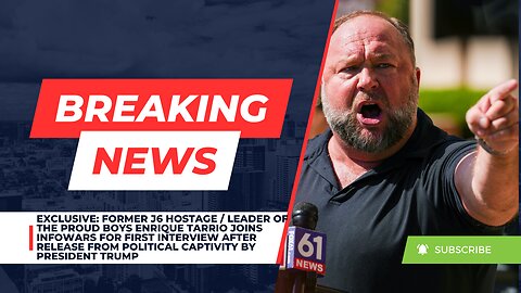 EXCLUSIVE: Former J6 Hostage/Leader Of The Proud Boys Enrique Tarrio Joins Infowars For Interview