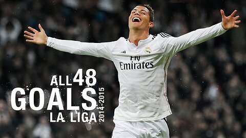 GOALS Watch all 48 of Cristiano Ronaldo's 201415 La Liga goals!