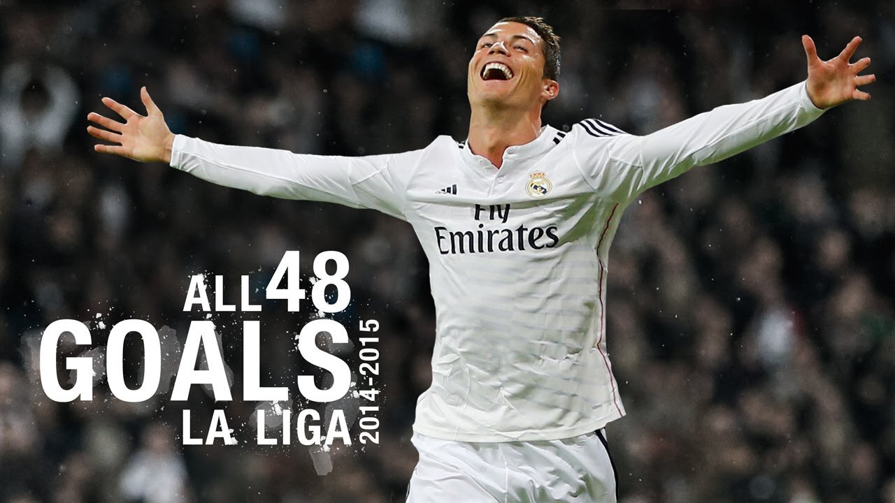 GOALS Watch all 48 of Cristiano Ronaldo's 201415 La Liga goals!