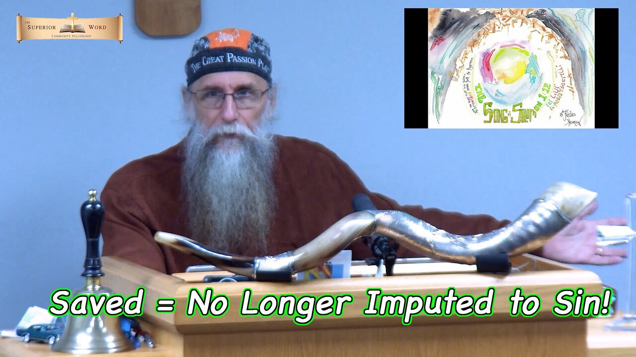 Saved = No Longer Imputed to Sin - Pastor Charlie Garrett (No Adds)